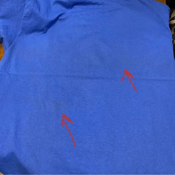 Vintage Rare Penny Jackim Chief Seattle Native American Single Stitch Shirt Blue - Picture 9 of 9